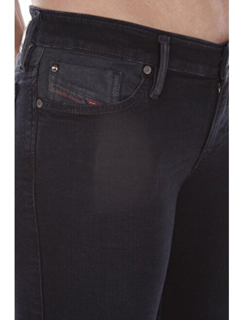 Diesel Womens Stretch Jeans Skinzee-Low 0843V Skinny Dark Blue