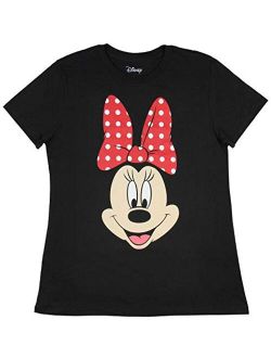 Minnie Mouse Shirt Juniors' I Am Minnie Big Face Officially Licensed Graphic T-Shirt