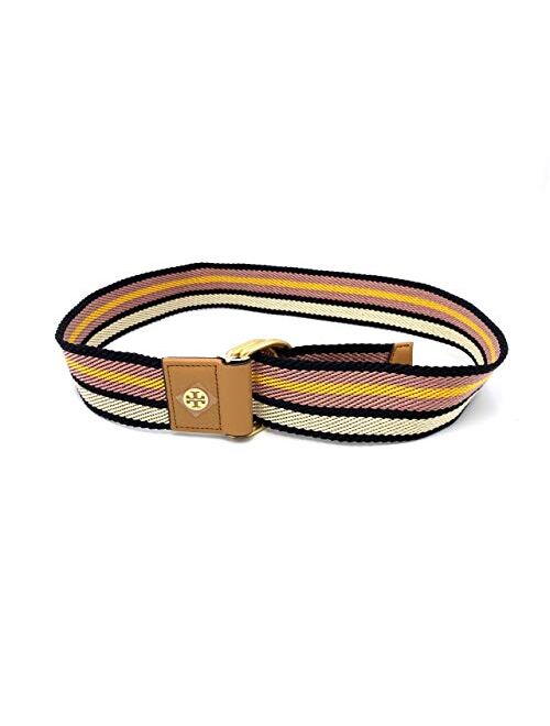 Tory Burch 70425-974 Multicolored Striped Women's Web Belt