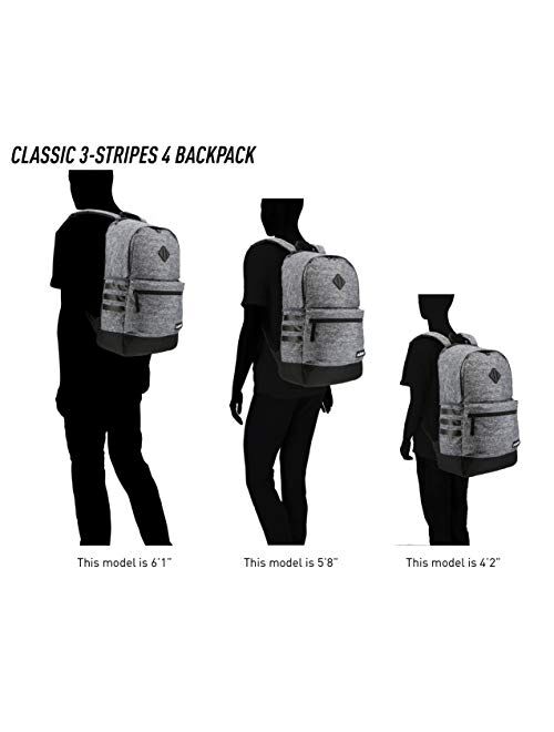 adidas Classic 3s Zipper Closure Backpack