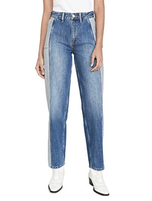 Lee Vintage Modern Women's High Rise Seamed Relaxed Stovepipe Jeans