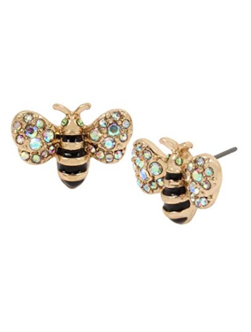Betsey Johnson Bee Stud Earrings