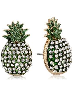 Pineapple Mismatch Stud Earrings
