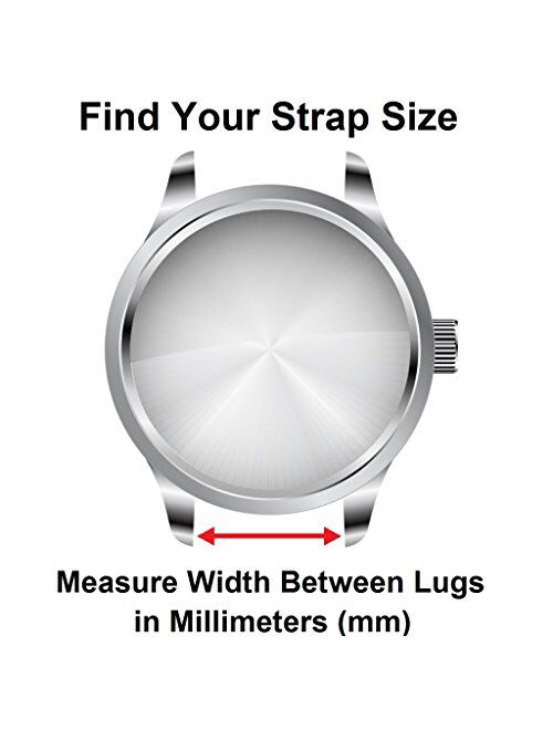 StrapsCo Silicone Rubber Divers Sport Quick Release Watch Band Strap - Choose Your Color - 18mm 20mm 22mm 24mm