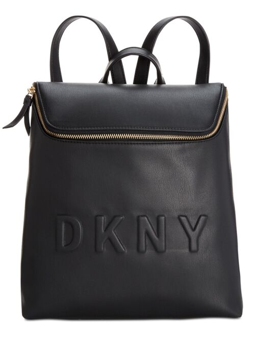 DKNY Tilly Top-Zip Closure Bucket Backpack