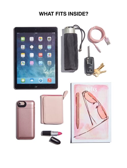 DKNY Tilly Medium Logo Foldover Backpack