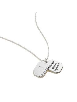 Because I Love You Adjustable Necklace for Women, Always Close to My Heart Pendant, 15 to 18 in