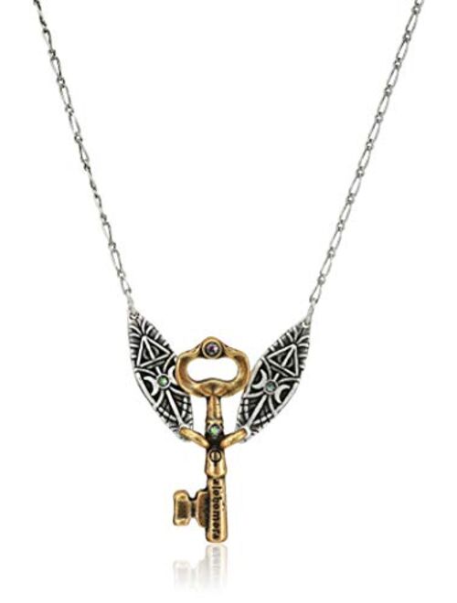 Alex and Ani Women's Harry Potter Alohomora 20 inch Necklace, Rafaelian Silver, One Size