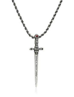 AS19HP44RS Women's Harry Potter Sword of Gryffindor 25 inch Necklace, Rafaelian Silver, One Size