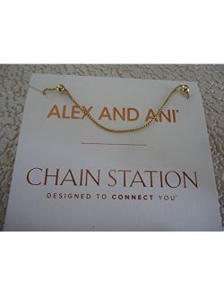 "Chain Station" 6 smart beads Chain Necklace, 32"