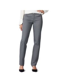 Petite Lee Relaxed Fit Straight-Leg Jeans