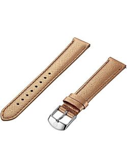 MS18AA060791 18mm Leather Calfskin Pink Watch Strap
