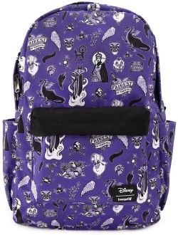 x Disney Villain Icons Allover-Print Nylon Backpack