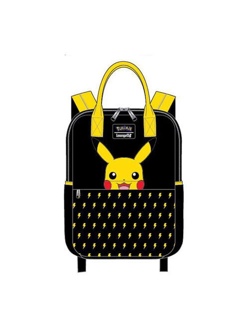 Loungefly Pokemon Lightning Bolt Pikachu Nylon Backpack