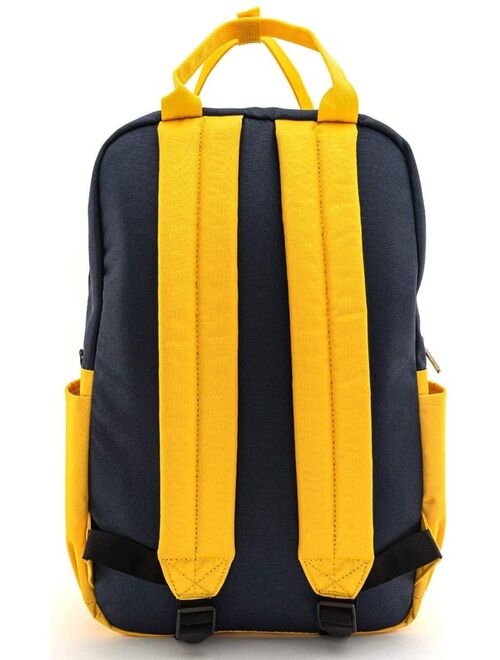 Loungefly x Disney Pixar WALL-E Square Nylon Backpack (One Size, Yellow Multi), 100% nylon with printed details By Brand Loungefly
