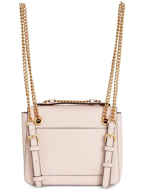 DKNY Smoke Leather Convertible Backpack (Iconic Blush)