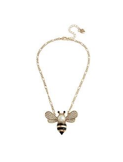 Bee Short Pendant Necklace