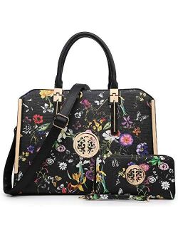 Stripe/Floral Handbags Tote Bag Satchel Handbag Shoulder Bags Tote Purse