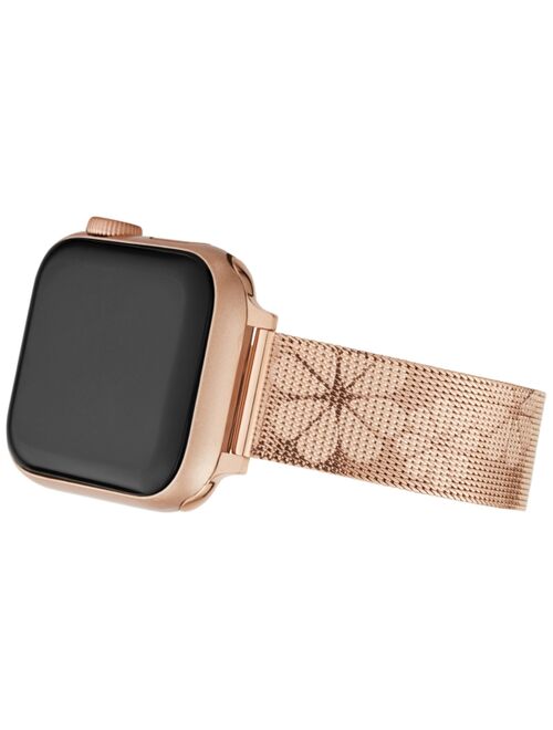 Kate Spade New York Rose Gold-Tone Stainless Steel Mesh Bracelet for Apple Watch®