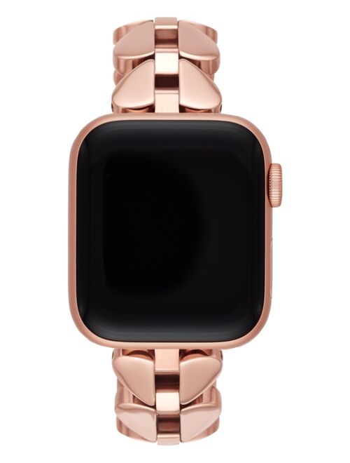 Kate Spade New York rose gold-tone stainless steel 38/40mm bands for Apple Watch®