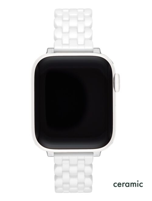 Kate Spade New York White Ceramic 38/40mm bands for Apple Watch®