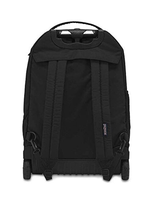 JANSPORT, Driver 8, Rolling Backpack, Black - One Size.