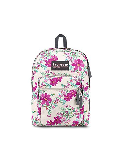 Trans by JanSport SUPERMAX 17" Backpack - Daring Daisy - Laptop Sleeve