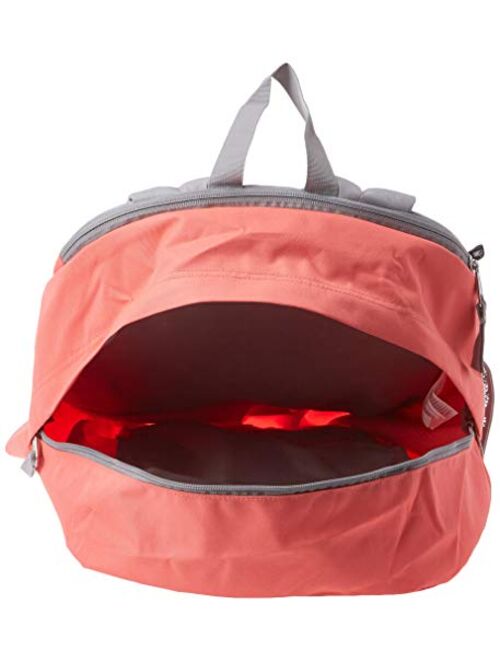 JanSport Unisex Digital Student Coral Sparkle/White Dots Backpack