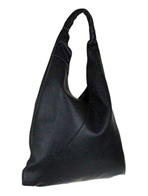 Girly Handbags V Shape Genuine Top Handle Bag