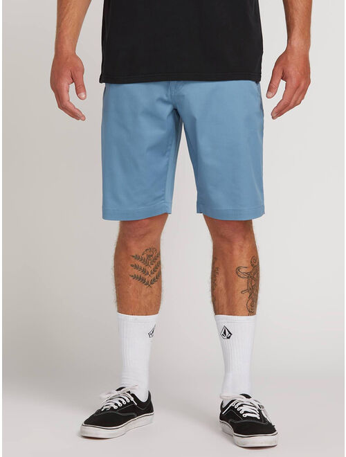 Volcom Men's Frickin Mod Stretch Shorts, Blue, 30