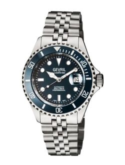 Men's Wall Street Swiss Automatic Stainless Steel Bracelet Watch 43mm