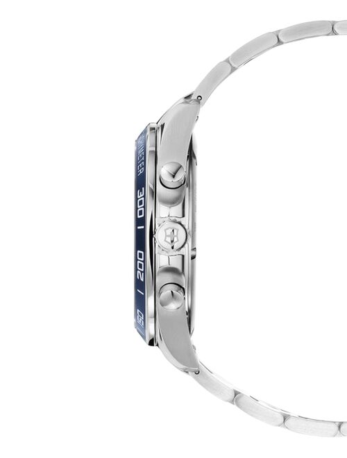 Victorinox Swiss Army Men's Chronograph FieldForce Classic Stainless Steel Bracelet Watch 42mm