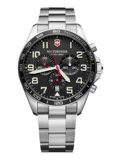 Men's Chronograph FieldForce Stainless Steel Bracelet Watch 42mm