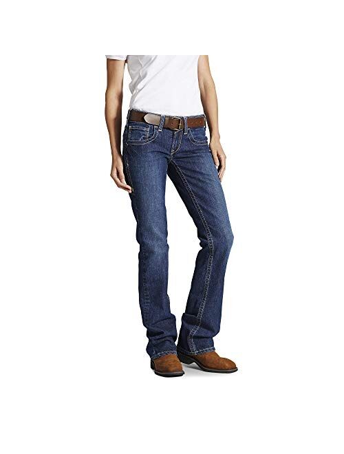 ARIAT Women's Flame Resistant Mid Rise Bootcut Jean