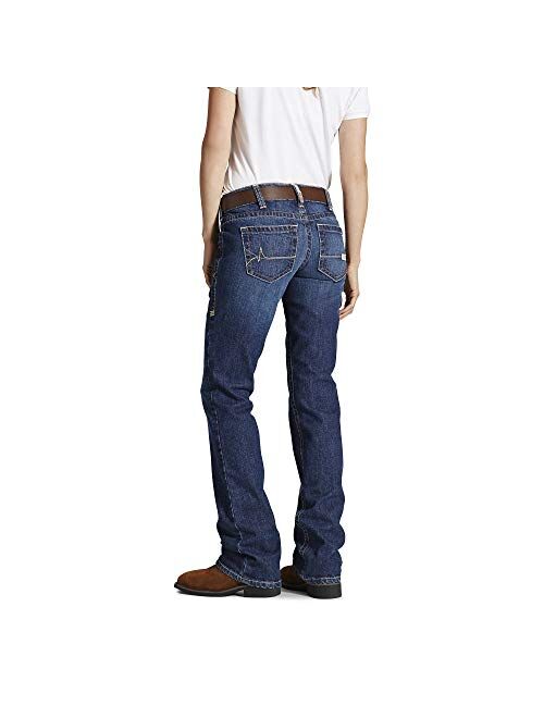 ARIAT Women's Flame Resistant Mid Rise Bootcut Jean