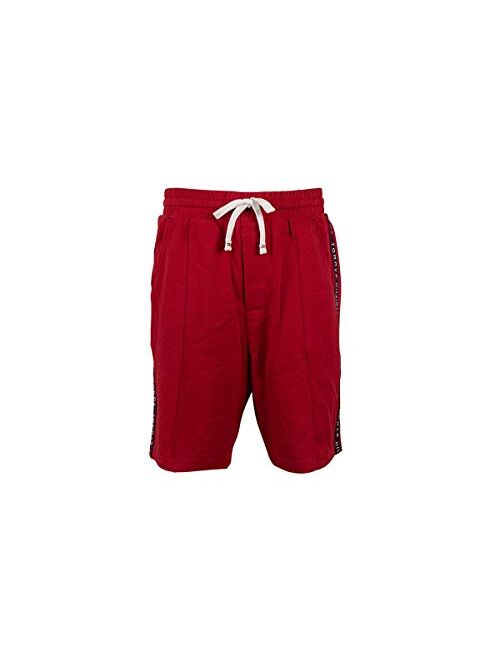 Tommy Hilfiger Men's Cotton Logo Jersey Lounge Shorts (Mahogany