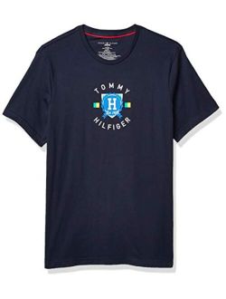 Men's Jersey Sleep Lounge Crew Neck T-Shirt