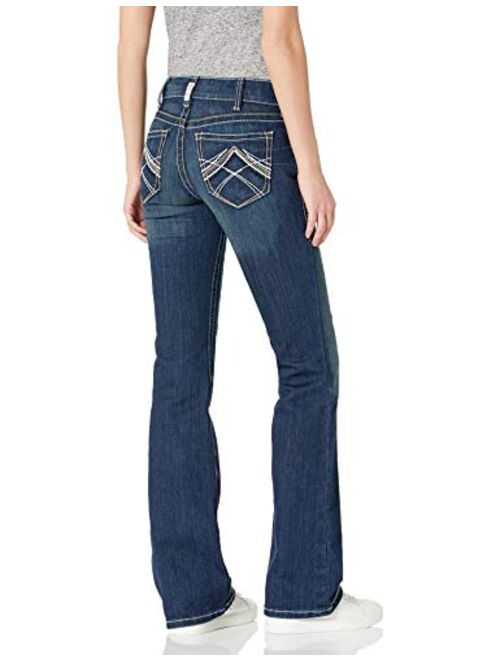 Ariat Women's R.E.A.L. Mid Rise Bootcut Jean