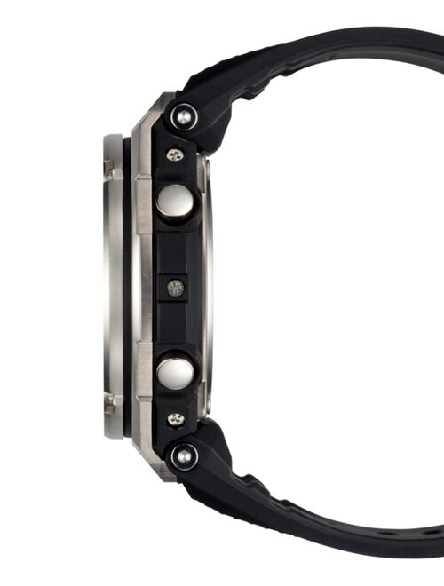 Casio Men's Analog-Digital Black Strap Watch 59x52mm GSTS110-1A