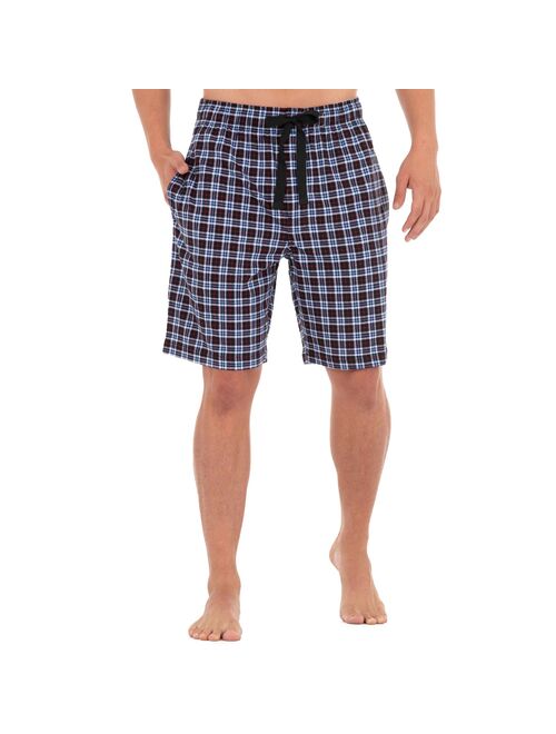 Men's Van Heusen Patterned Knit Jersey Pajama Shorts