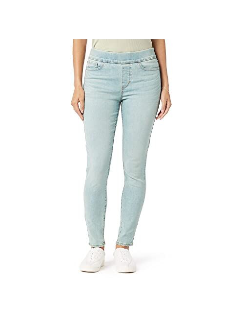 Signature by Levi Strauss & Co. Women's Totally Shaping Pull-On Skinny Jeans (Standard and Plus)