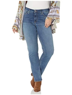 Women's Plus Size Avery Curvy Fit High Rise Straight Leg Jeans