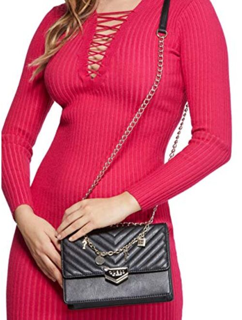 GUESS Factory Women's Julina Quilted Crossbody