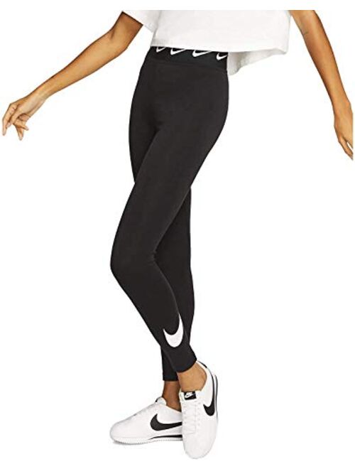 Nike Women's Sportswear High-Waisted Club Swoosh Leggings