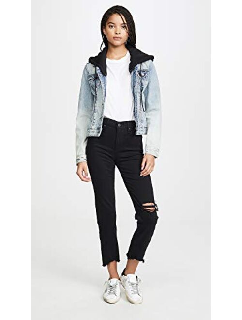 Levi's Women's Premium 724 High Rise Straight Crop Jeans
