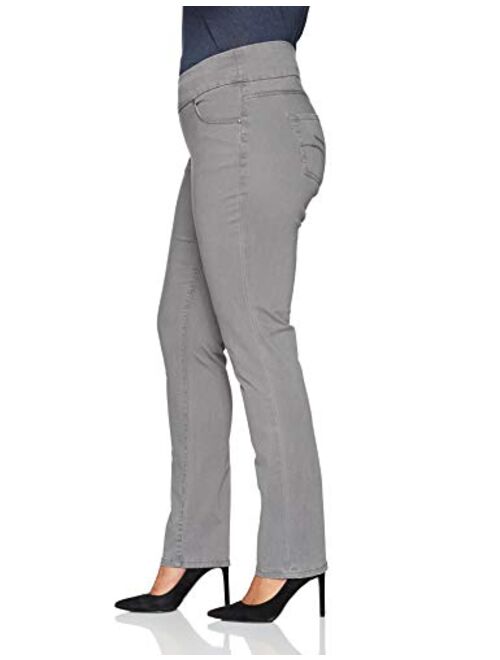 Jag Jeans Women's Plus-Size Peri Pull on Straight Leg Pant