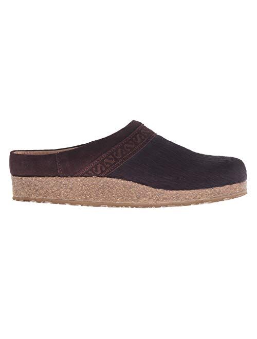 Stegmann Linz-Cork W Bordeaux Pony Womens Clogs Size 6M