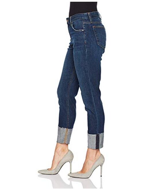 Joe's Jeans Women's Smith Straight Midrise 4" Cuff Crop Jean