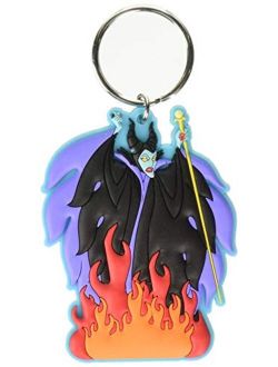 Villains Soft Touch PVC Key Ring: Maleficent