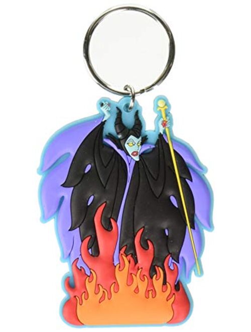Disney Villains Soft Touch PVC Key Ring: Maleficent